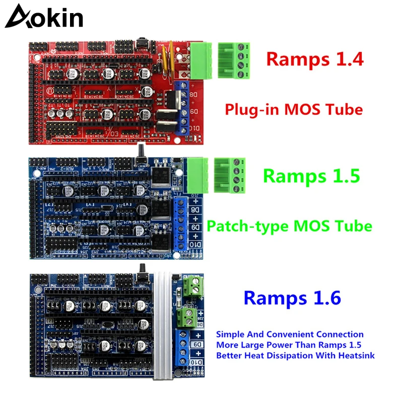 Ramps 1 6 расширительное управление 3D части принтера 4 5 панель управления с
