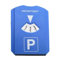 universal car parking disc timer arrival time blue plastic display parking time tool snow with shovel auto accessories portable