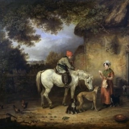 The Post Boy Detail Edmund Bristow (1787 1876 британский) постер печать (24x36)|Таблички и знаки| |