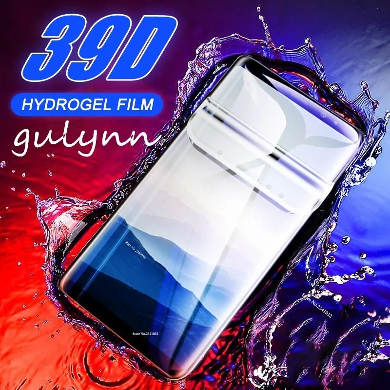 Гидрогелевая пленка 39D для Samsung Galaxy A 10 20 30 40 50 60 70 80 90 A71 A01 Защитная экрана M10 M20 M30 J4 J2