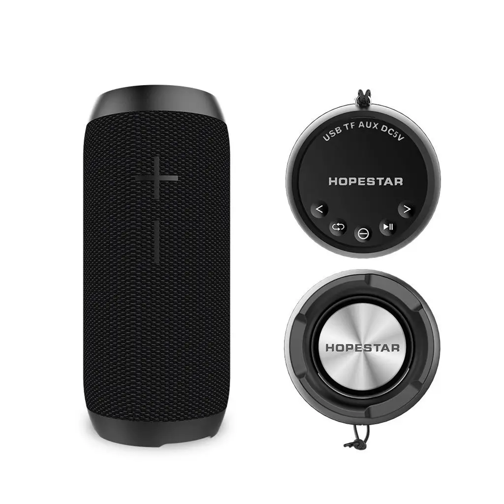 HOPESTAR P7 Портативный беспроводной водонепроницаемый Bluetooth динамик Ipx6 Колонка