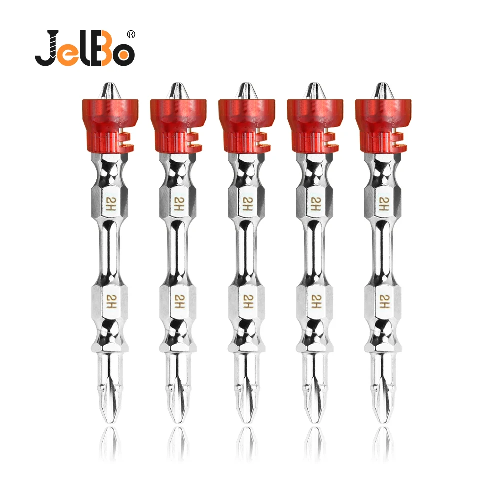 JelBo набор электрической отвертки с двойной головкой 1/4 &quotКрестовая головка