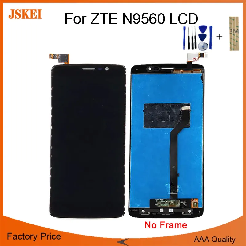 Для zte Max XL N9560 ЖК дисплей сенсорный экран планшета Ассамблеи Ремонт Запчасти для