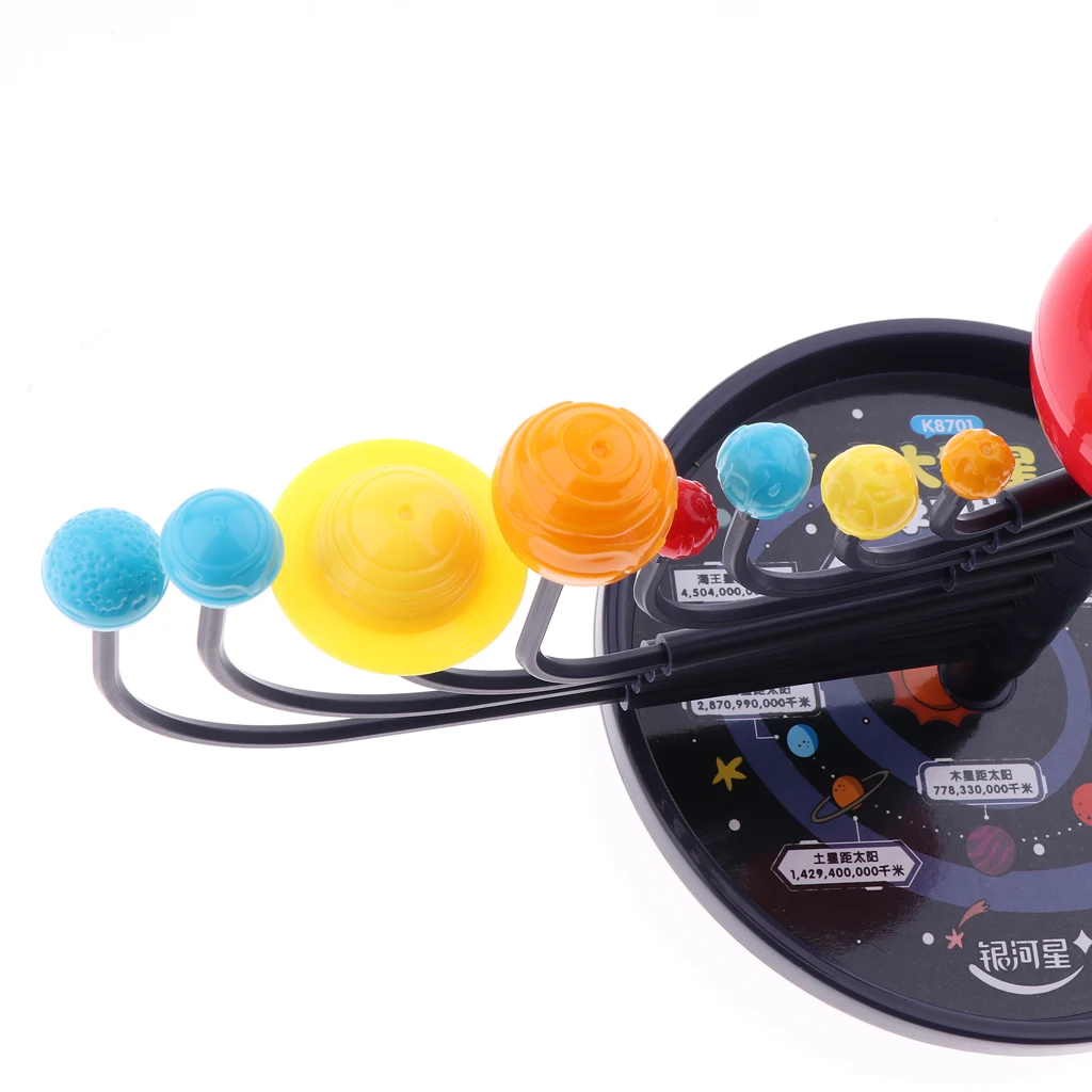 3D моделирование Солнечной системы Nine Celestial Body модель для бега Kit дети Science DIY