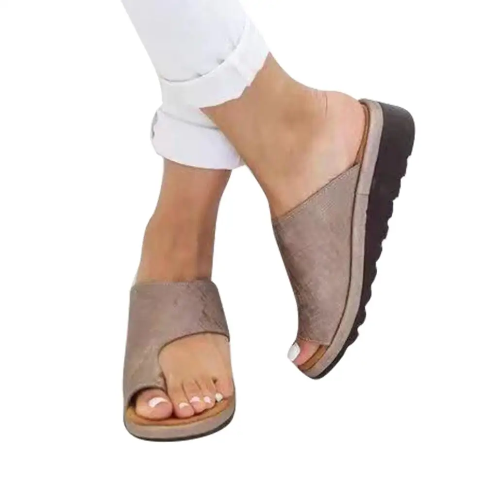 New Fashion Women's Outdoor Sandals Heels With Wedge Heel Soft Bottom Comfortable Platform Drop Shipping |