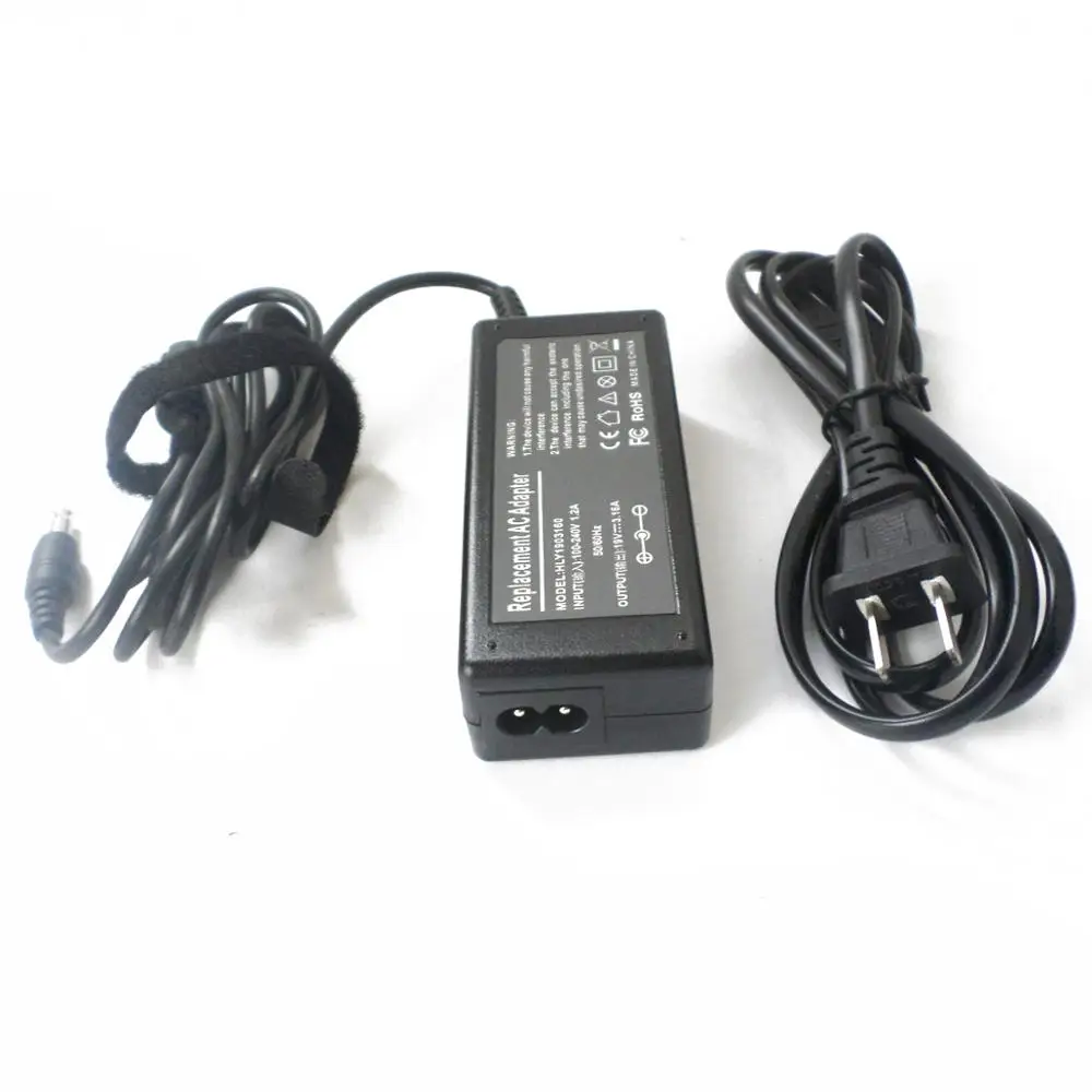 

AC Adapter For Samsung NP-SF311 NP-SF410 NP-SF411 NP-RC410 NP-RC420 NP-RC425 YP980 19V 3.16A Battery Charger Power Supply Cord