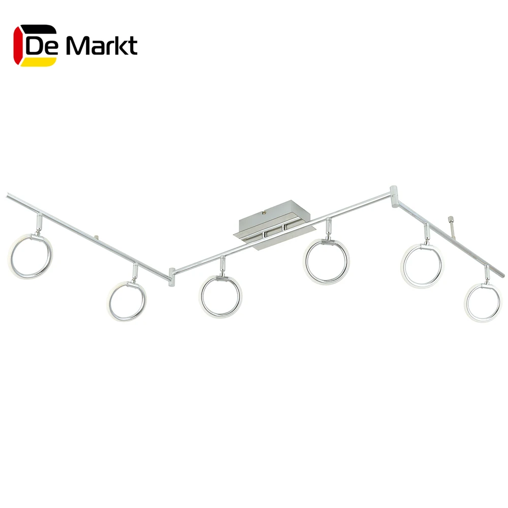 Спот Этингер 6*3W LED 220 V хром|Комнатные настенные -лампы| |