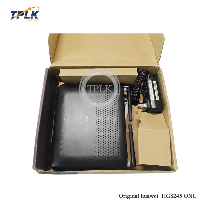 Низкая цена HG8245 4GE + 2VOICE WiFi GPON ONU/ONT Echolife телекоммуникационное Беспроводное сетевое