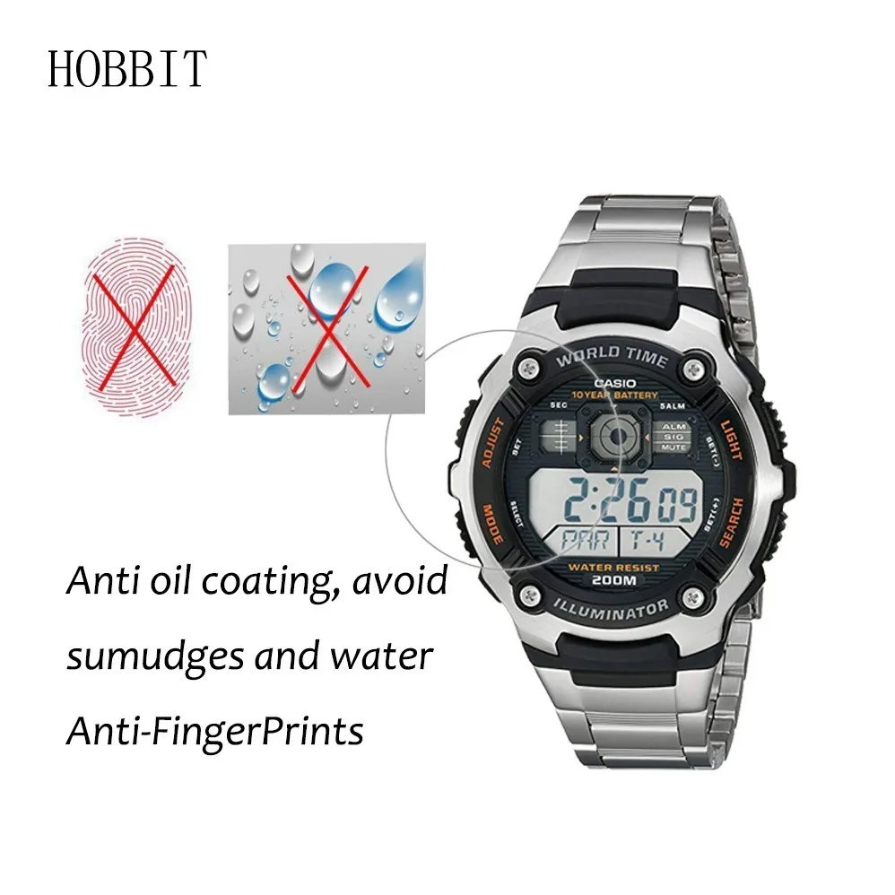 3 упаковки 5H нано Взрывозащищенная Защита экрана для Casio AE 2000W AE2000WD AE1000W AE10000WD AE2100W