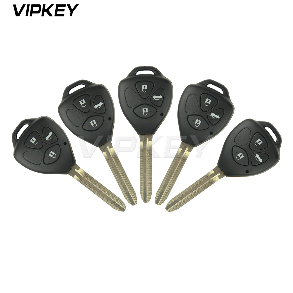 Дистанционный ключ 5 шт. 3 кнопки TOY43 blade HYQ12BBY G чип 314 4 МГц 434 2009 Мгц дистанционный