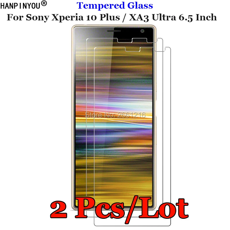 

2 Pcs For Sony 10Plus Tempered Glass 9H 2.5D Premium Screen Protector Film For Sony Xperia 10 Plus I3213 I3223 I4213 I4293 6.5"