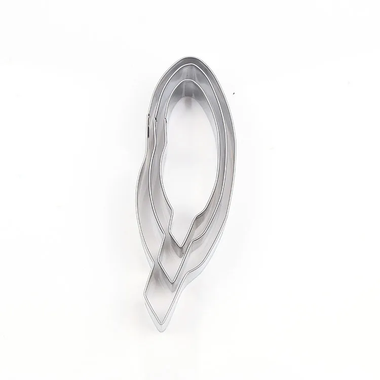 3 шт. резак для полимерной глины в форме перьев|Инструменты изготовления