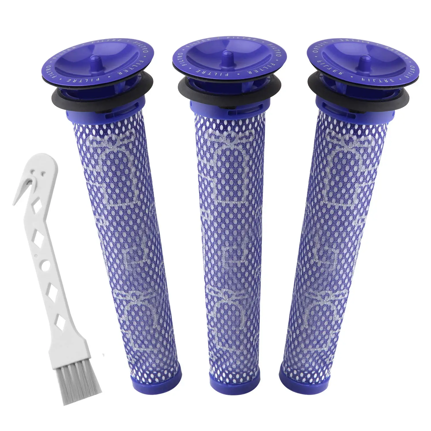 3 шт. фильтры для Dyson Dc58 Dc59 V6 V7 V8. Запасные части № 965661 01. фильтра|Запчасти пылесоса|