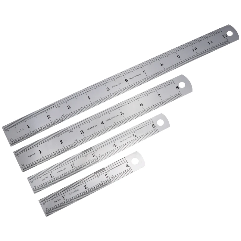 Thick steel rule eraser material double sided hardware tools for office and school kawaii | Дом и сад
