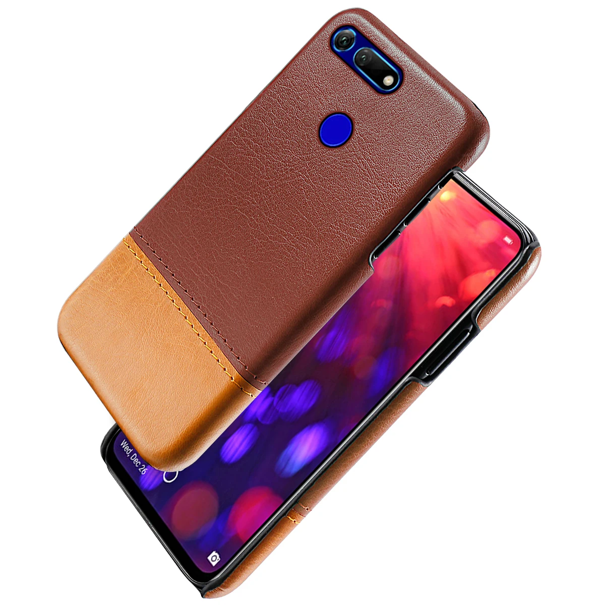 Casewin для huawei Honor вид 20 V20 Чехол класса люкс Винтаж из искусственной кожи капсулы