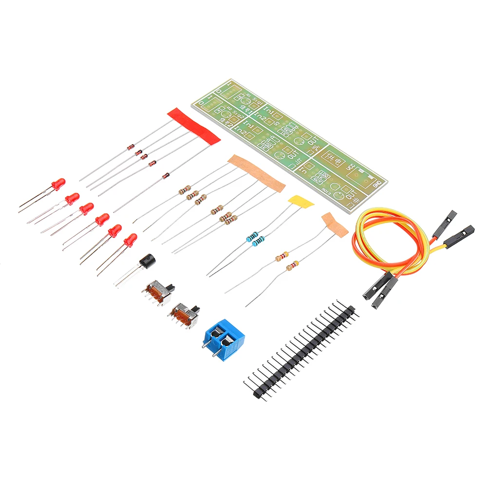 LEORY DIY 1 шт. дискретный элемент ворота цепи комплект цифровой обучения