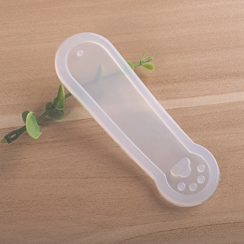 3 Pcs Diy Bookmark Mould Making Epoxy Jewelry Craft Silicone Transparent Mold | Канцтовары для офиса и дома