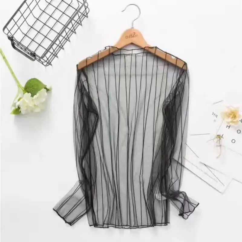 Сексуальная женская футболка сетчатая ткань рыболовные сети новые кружевные