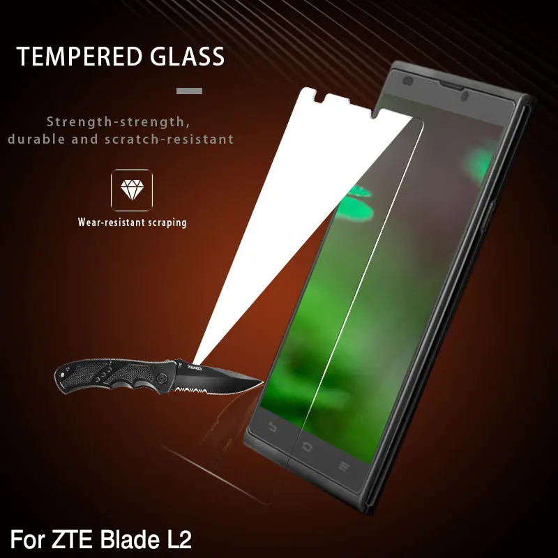 Mcdark 2.5D 9H закаленное стекло для ZTE Blade L5 X3 защита экрана 5 0 дюймов L2 L3 телефона