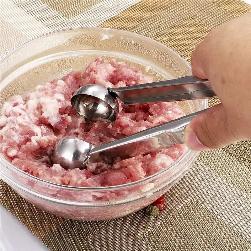 Meatball чайник из нержавеющей стали легкая ложечка для фрикаделек кухонный
