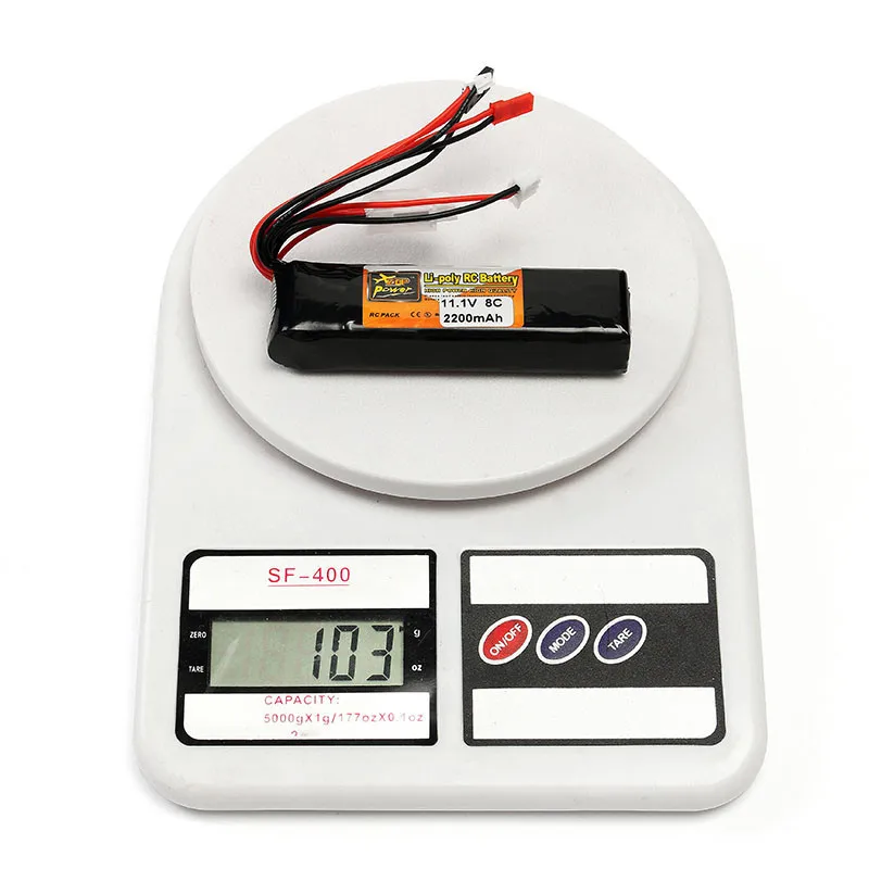 ZOP Power 7 4 В/11 1 В 2200 мАч 2S 3S 8C аккумуляторная Lipo батарея JR JST FUBEBA разъем для