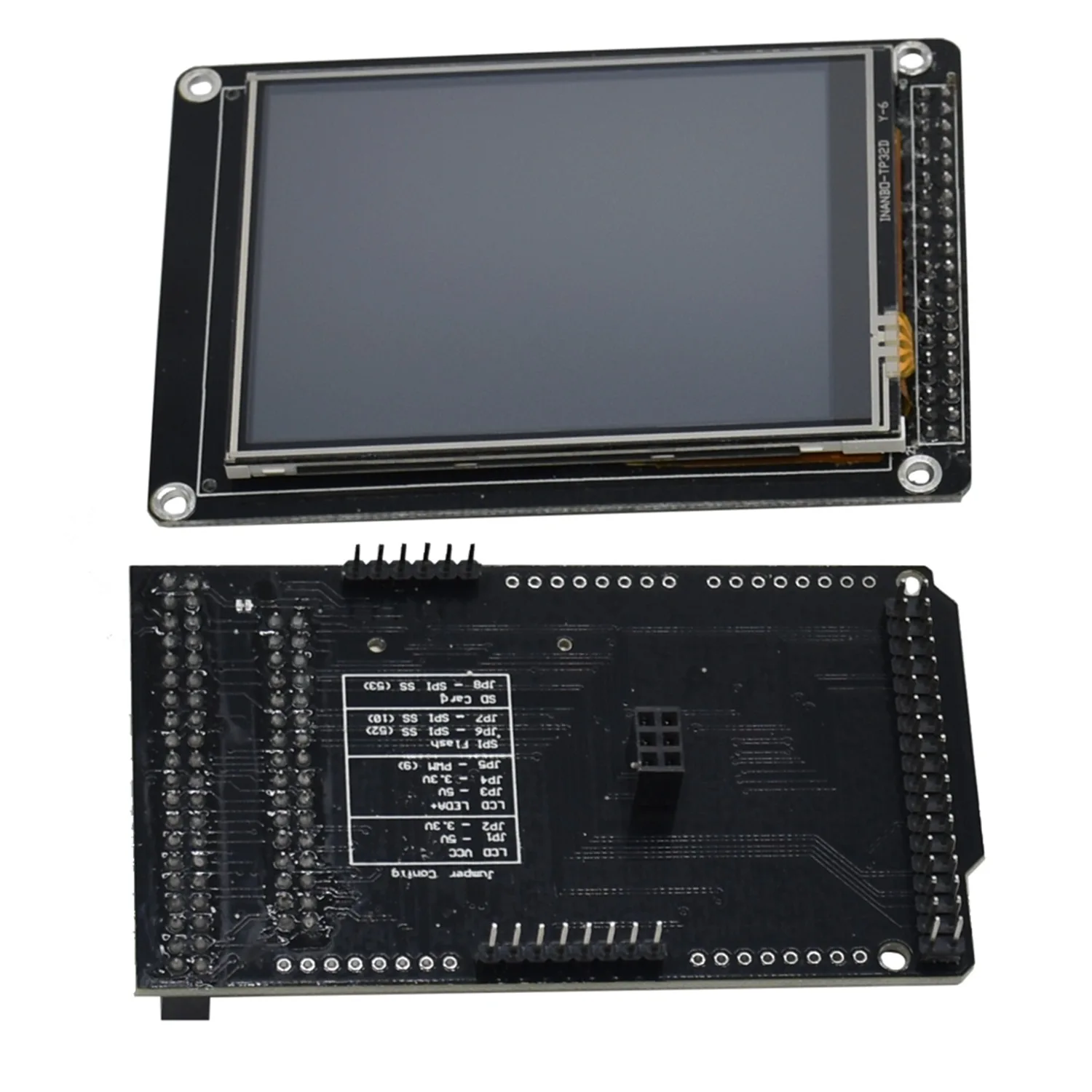 3 2 дюймовый Tft ЖК-дисплей + Tft/Sd щит для Arduino Mega 2560 ЖК-модуль Sd уровня перевода 8 из-за