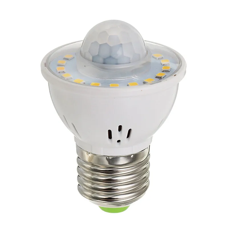 CLAITE E27 AC220V B22 3 Вт инфракрасный датчик человеческого тела теплый белый чистый
