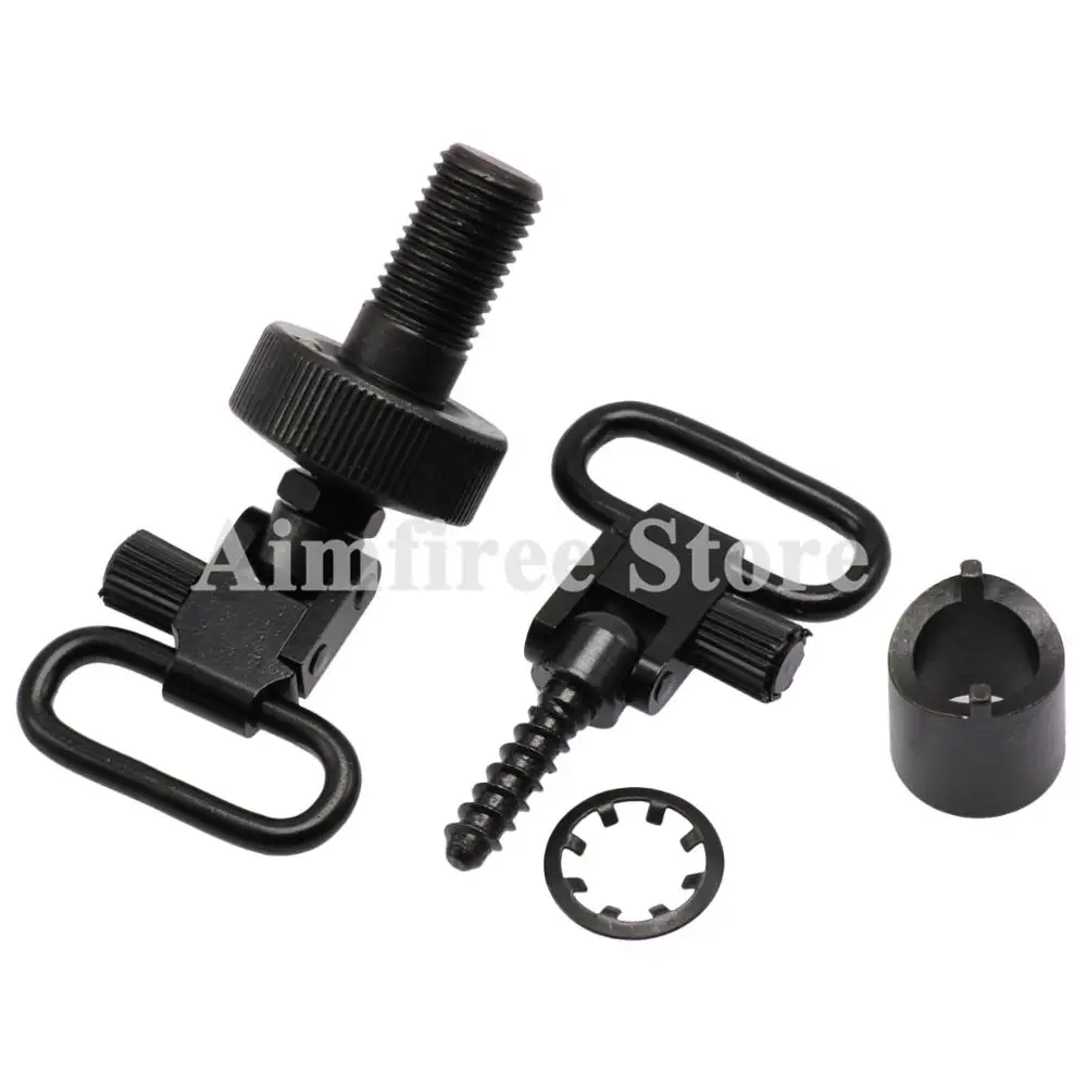 Охотничья сталь QD Mossberg 500 88 12GA Gauge Sling Mount Kit журнал трубка Адаптер Крышка Крепление