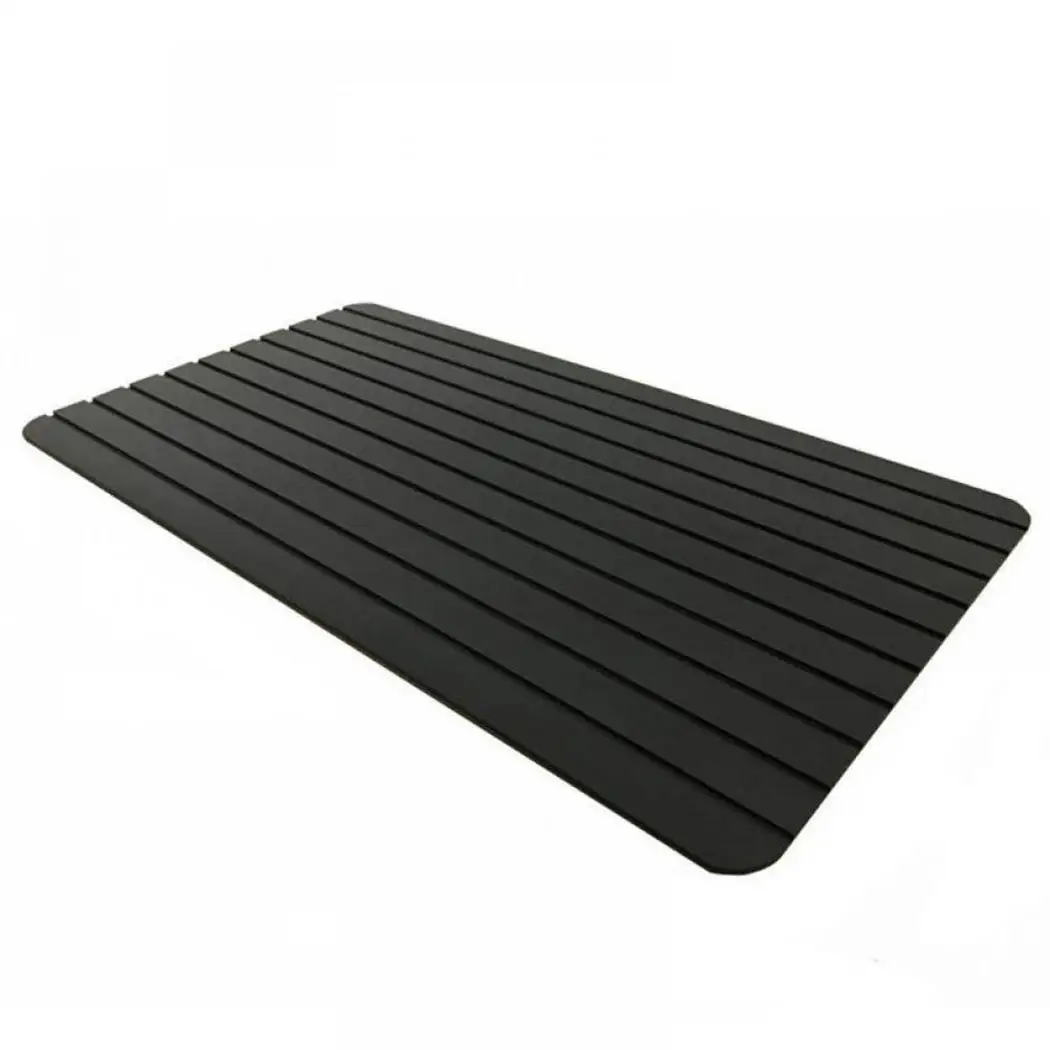 Tray Daily Tools Defrosting Useful New Solid Meat Black Food Kitchen Cooking | Дом и сад