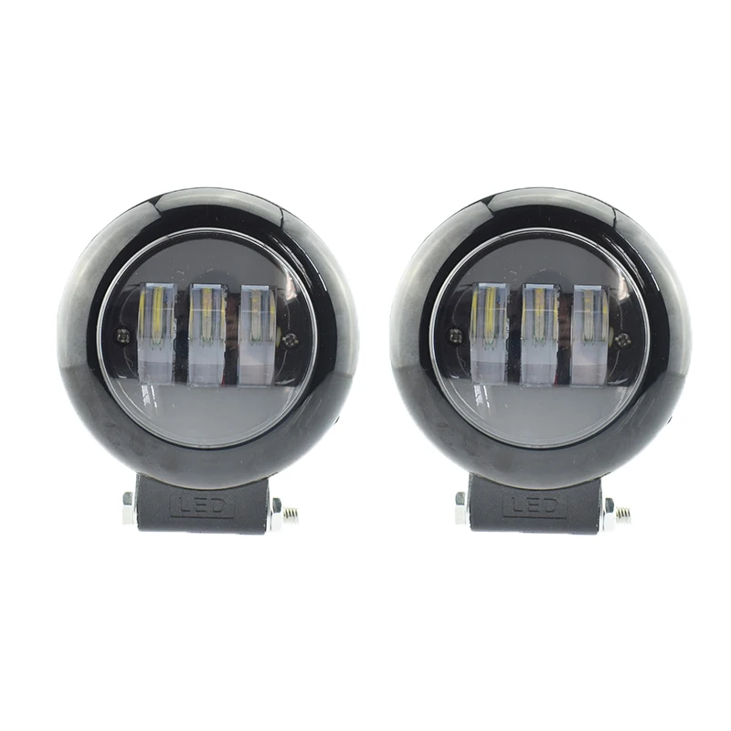 car Headlights 12V 25w led moto auxiliary light motorcycle headlamp DRL work lamp 6500K white motorbike fog accessories |