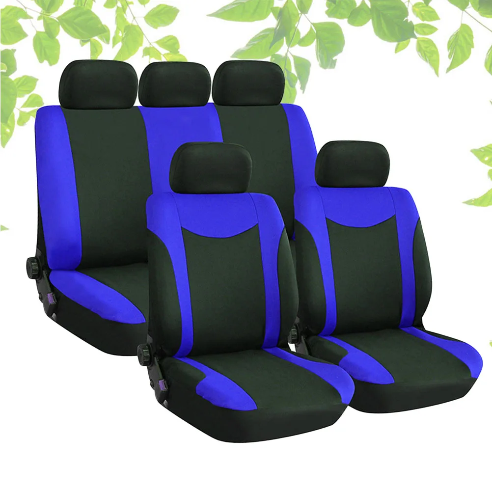 9 шт./компл. модный универсальный чехол для сиденья автомобиля полные чехлы