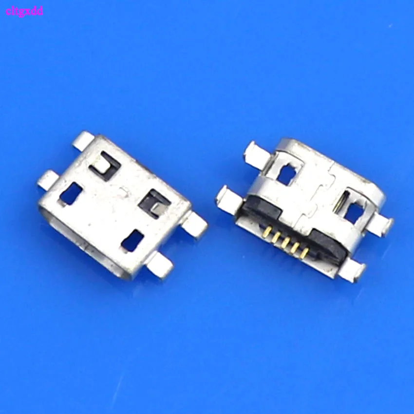Cltgxdd 10 шт. Micro USB 5pin B Тип гнездовой разъем для мобильного телефона зарядки Разъем