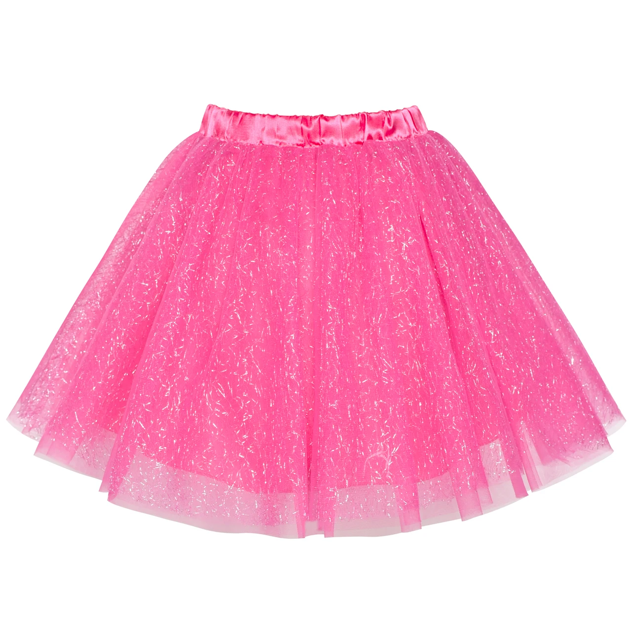 Sunny Fashion платья для девочек Девочки Юбка Роза 3 слои Пачка На танцах балет 2020 Лето