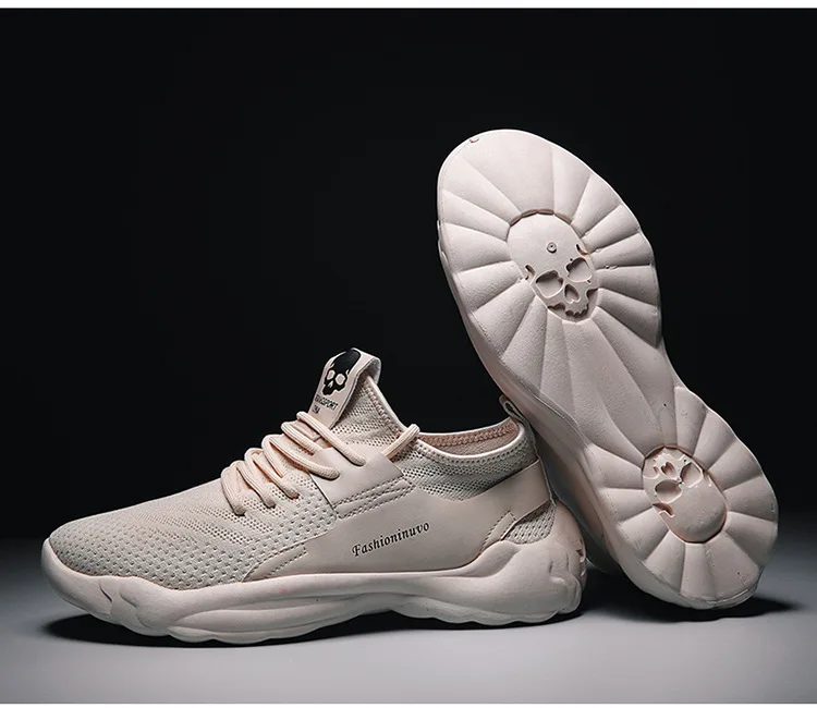 Мужские кроссовки мужская повседневная обувь брендовые ботинки с черепом