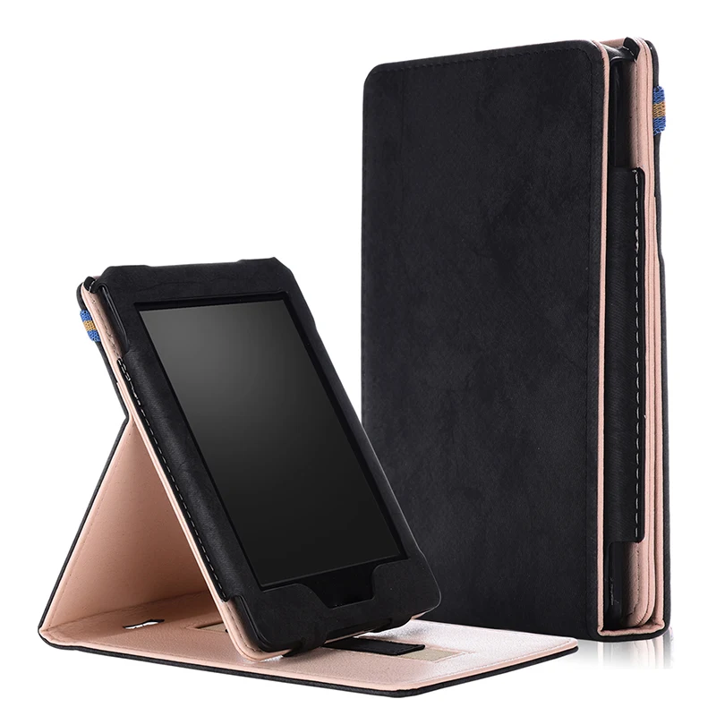 DyGod 6 дюймов кожаный чехол для Amazon Kindle Paperwhite 1 2 3 ультра тонкий ударопрочный с