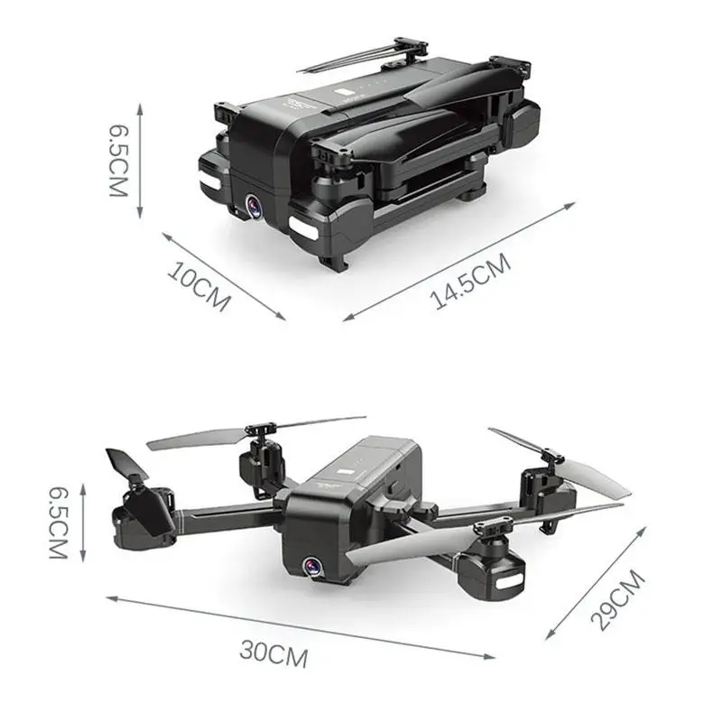 Квадрокоптер LeadingStar SJRC Z5 с HD 1080P камерой GPS Дрон Wi Fi FPV удержание высоты режим