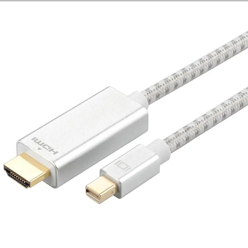 Mini DisplayPort to HDMI Cable 6 Feet - Braided DP Display Compatible Laptop PC Monitor | Электроника