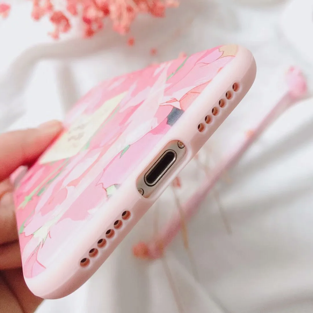 Cute Phone Cases for IPhone XS XR Max X 6 6S 7 8 Plus MAX Cartoon Spirited Away Soft IMD Back Cover Coque Shell |