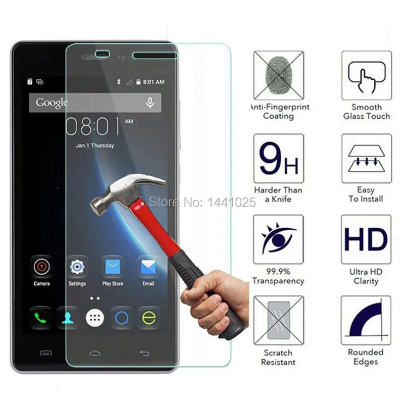 0 26 мм 9H 2.5D Премиум Закаленное стекло Для Doogee X5/X5 Pro Защитная пленка для экрана X5