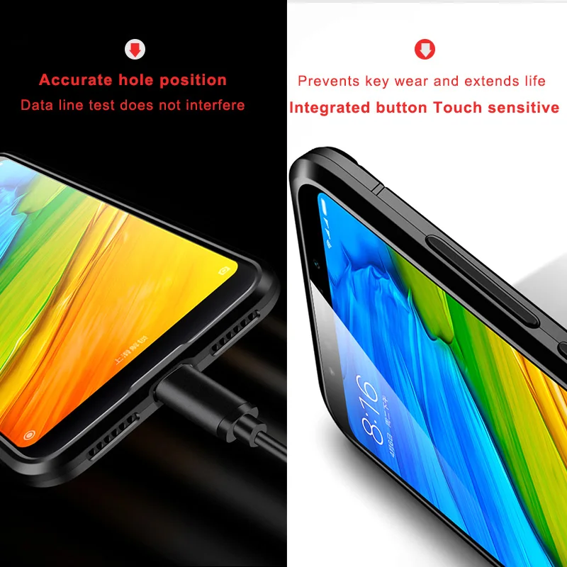 Бронированный противоударный чехол для телефона Xiaomi Redmi 4X 4A Note 3 5 Plus защита 6A Pro 5A Mi