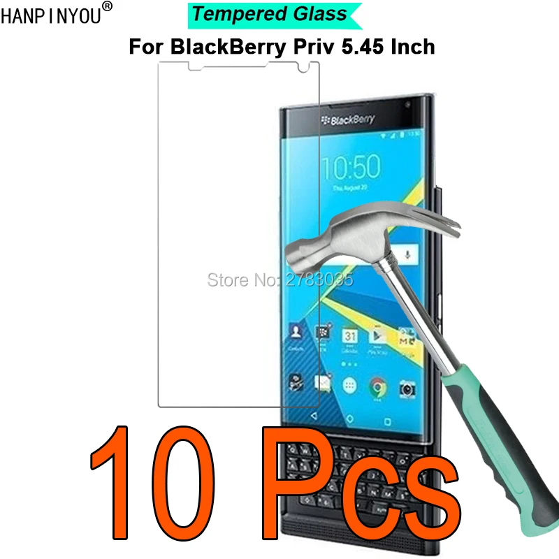 10 шт. для BlackBerry Priv STV100 1 3 5 4 &quotтвердость 9H 2.5D закаленное стекло|Защитные стёкла и