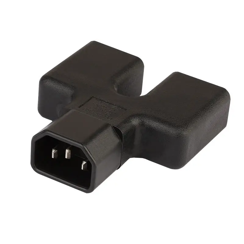 Iec320 C14 штекерным C19 женский Ups Pdu Apc сервер Мощность Удлинительный адаптер Plug