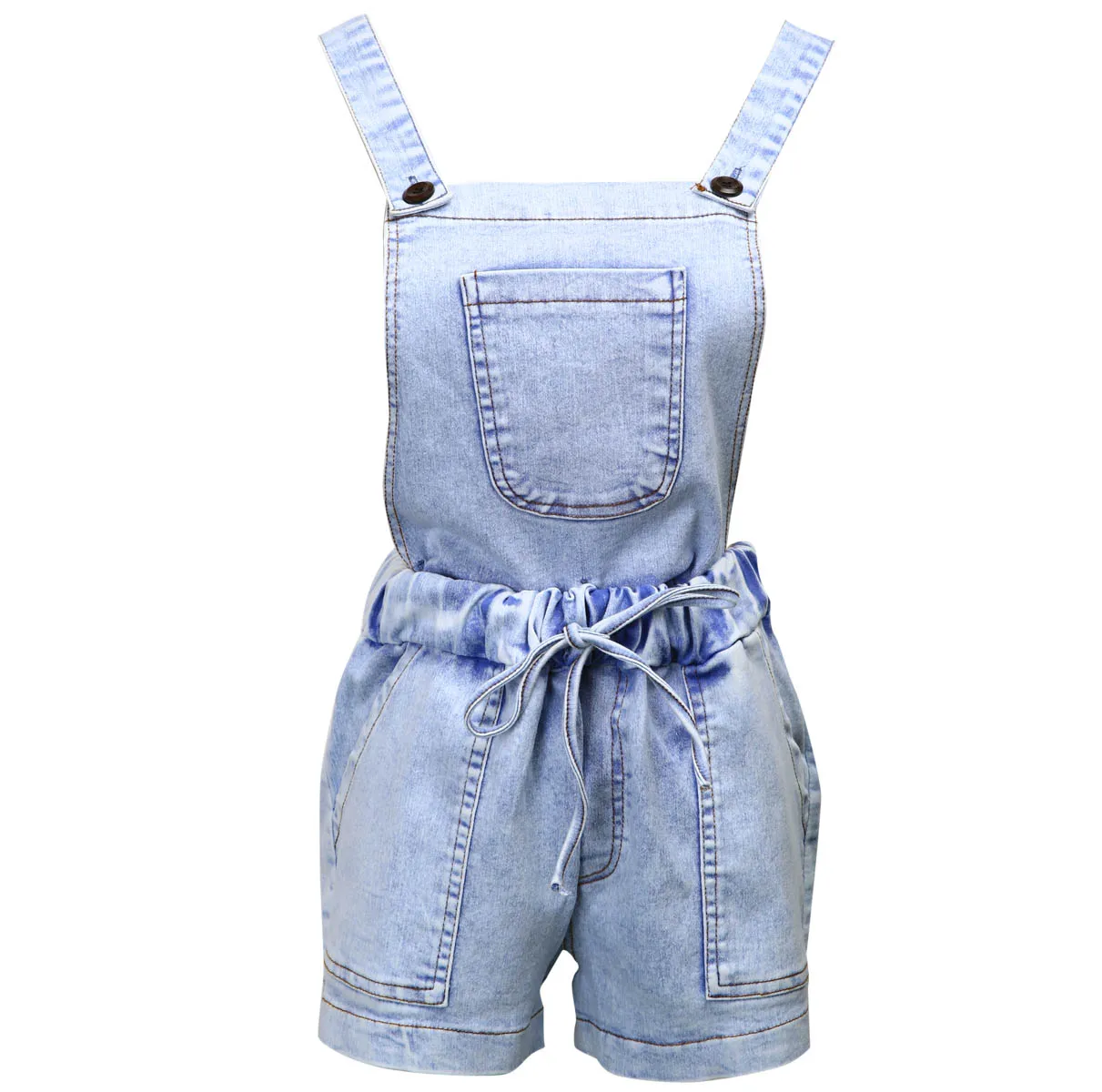 Spring Partner Sexy Womens Detachable Mini Jeans Skinny Denim Hot Shorts Overalls 10 12 14 | Женская одежда