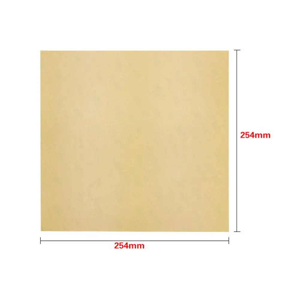 Лист EastVita для 3D принтера 254*254*0 3 мм polytherimide PEI аксессуары r20|Детали и 3D-принтеров| |