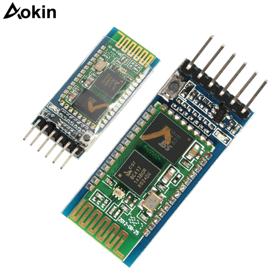 50 шт./лот HC05 HC 05 мастер раб 6pin JY MCU анти обратный интегрированный Bluetooth серийный