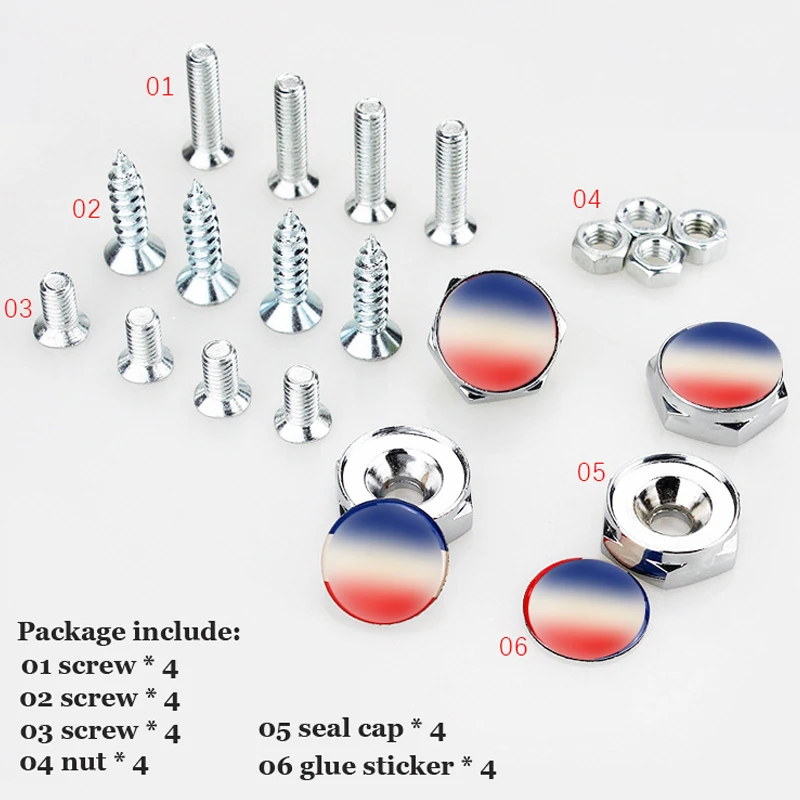 4 шт. новые автомобильные наклейки с логотипом черепа Индивидуальные Болты для