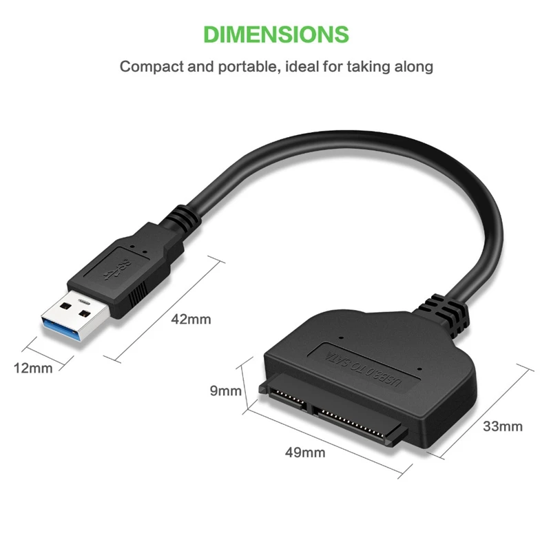 Usb 3 0 для Sata7 + 15Pin кабель жесткого диска и конвертер 2 5 дюймов Ssd Hdd жесткий диск Sata