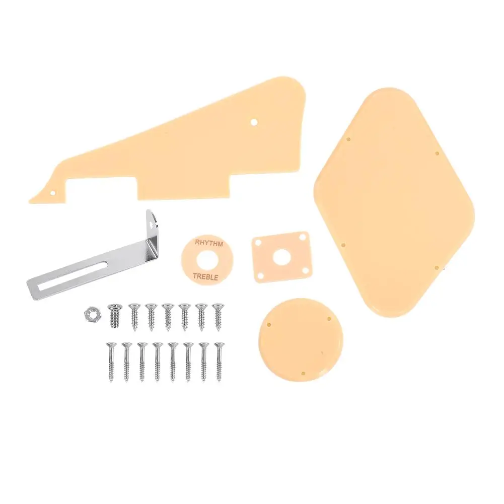 Набор пластин из акрила и металла накладка на заднюю панель для гитары LP