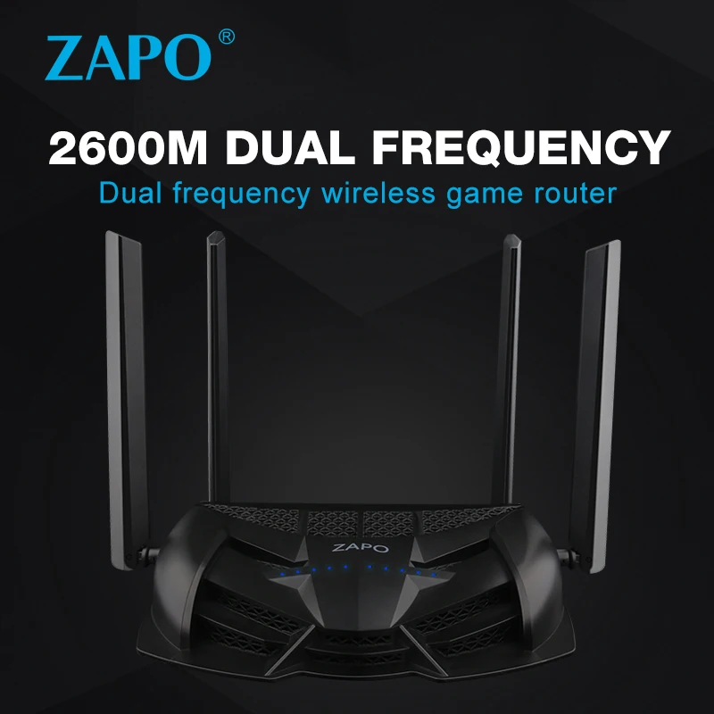 Zapo 2 4G/5G верхний чип Ac 2600 Мбит/с Wifi маршрутизатор беспроводной 16 Мб флэш накопитель