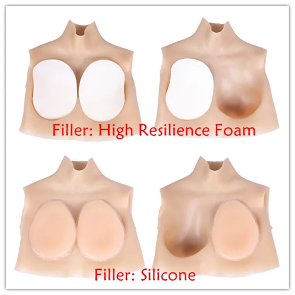 C чашка женский силикон формирует Грудь живота головной убор с Косплей грудь